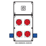 Rozdzielnica przenośna SB-008505 - Wykonanie