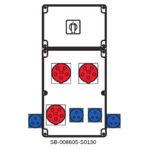 Rozdzielnica przenośna SB-008605 - Wykonanie