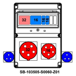 Rozdzielnica przenośna SB-103505 - Виконання