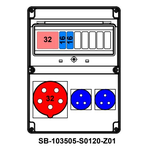 Rozdzielnica przenośna SB-103505 - Виконання
