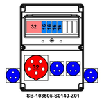 Rozdzielnica przenośna SB-103505 - Виконання