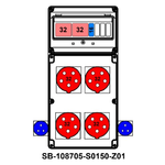 Rozdzielnica przenośna SB-108705 - Wykonanie