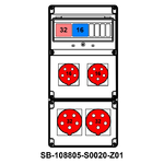 Rozdzielnica przenośna SB-108805 - Виконання