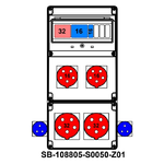Rozdzielnica przenośna SB-108805 - Виконання