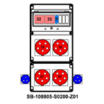 Rozdzielnica przenośna SB-108805 - Виконання