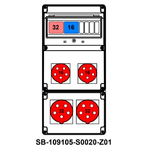 Rozdzielnica przenośna SB-109105 - Виконання