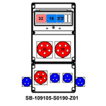 Rozdzielnica przenośna SB-109105 - Виконання