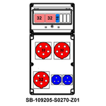 Rozdzielnica przenośna SB-109205 - Виконання