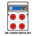 Rozdzielnica przenośna SB-129206 - Виконання