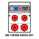 Rozdzielnica przenośna SB-129206 - Виконання