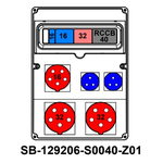 Rozdzielnica przenośna SB-129206 - Виконання