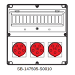 Rozdzielnica przenośna SB-147505 - Виконання