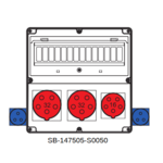 Rozdzielnica przenośna SB-147505 - Виконання