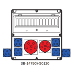Rozdzielnica przenośna SB-147505 - Виконання