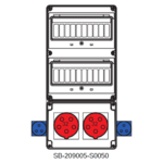 Rozdzielnica przenośna SB-209005 - Wykonanie