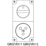 Switch sockets GB02 - R51