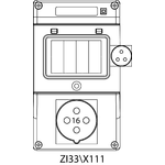 Montageset ZI3 ohne Absicherungen - 33\X111