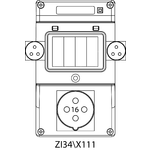 Montageset ZI3 ohne Absicherungen - 34\X111