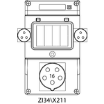 Instalační souprava ZI3 bez pojistek - 34\X211