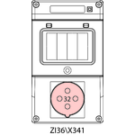 Montageset ZI3 ohne Absicherungen - 36\X341