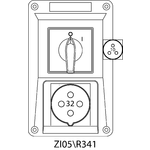 Instalační souprava ZI se spínačem 0-I - 05\R341