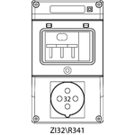 Instalační souprava ZI3 s jističem - 32\R341