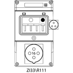 Instalační souprava ZI3 s jističem - 33\R111