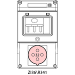 Instalační souprava ZI3 s jističem - 36\R341