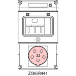Instalační souprava ZI3 s jističem - 36\R441