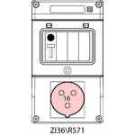 Montageset ZI3 mit Überstromschalter - 36\R571