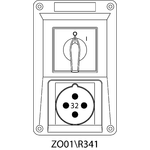 Switch receptacle ZO - 01\R341