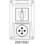 Zestaw odbiorczy ZO - 01\R361