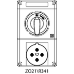 Abnehmerset ZO mit Trennschalter - 21\R341