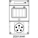 Zestaw odbiorczy ZO bez wyłącznika nadprądowego - 31\X441