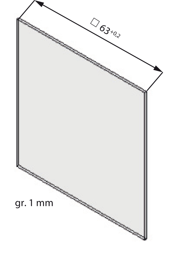 Glass PPOŻ-5701\P01 - Dimensions