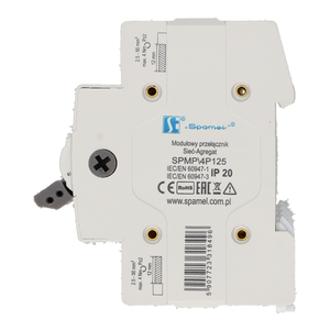 Modular switch Mains-Generator 4-pole SPMP\4P125 - Product picture