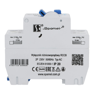 SPMR residual current circuit breakers - Obrázek výrobku