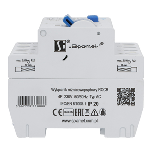 SPMR residual current circuit breakers - Obrázek výrobku
