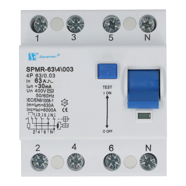 SPMR residual current circuit breakers - Obrázek výrobku