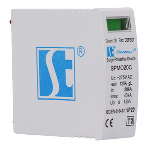 Varistor surge protective device type 2 (class C) single-pole SPMO20C\1P - Product picture