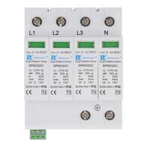 Varistor surge protective device type 2 (class C) four-pole SPMO20C\4P - Product picture