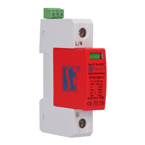 Варисторний обмежувач перенапруги тип 1+2 (клас B+C) однополюсний SPMO30B+C\1P - Зображення виробу 