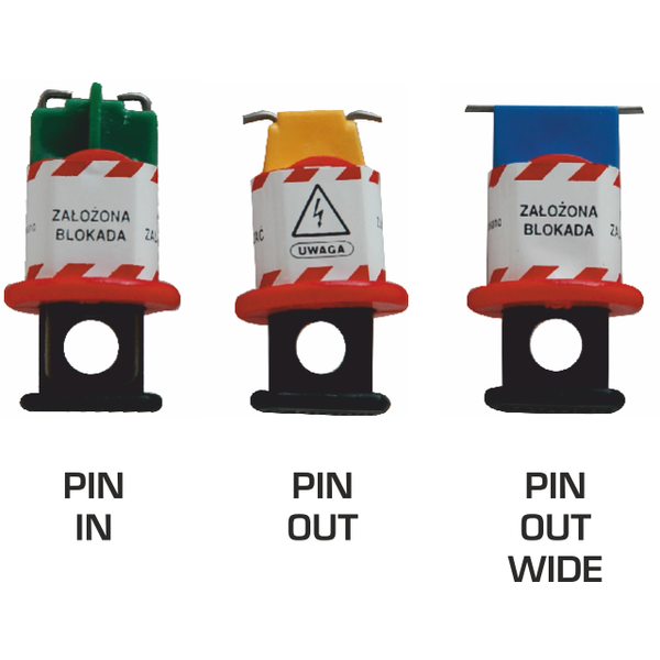 Zestaw 3 zabezpieczeń PIN