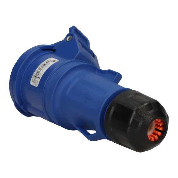 Gniazdo Przenośne 16A 3P 230V 6h IP44 MULTI-GRIP Quick-Connect 3126 - Foto 2