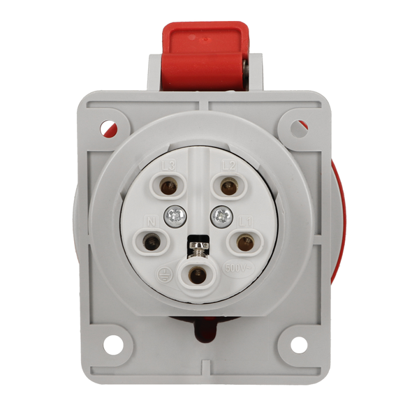 Gniazdo tablicowe skośne 32A 5P 400V IP44 - Изображение изделия