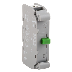 Normally open switch (10), green, NO, 2-step, for pendant control stations - Product picture