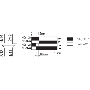 LK\112 Limit switch, pusher with a roll - Product picture