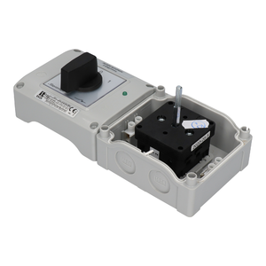 SK25 OB13L Cam switches in enclosure with a lamp - Product picture