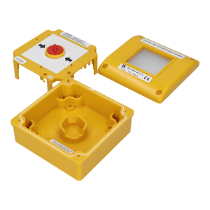 Manual emergency pushbutton OA1 (yellow) - Product picture