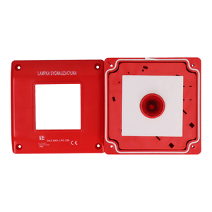 Indicator lamp in a red OA2 housing - Product picture